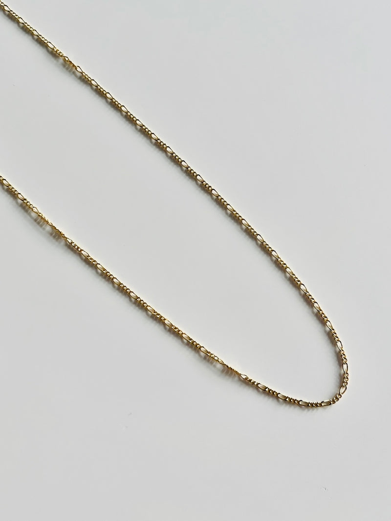 Natalie Figaro Chain in 18k Gold Plated