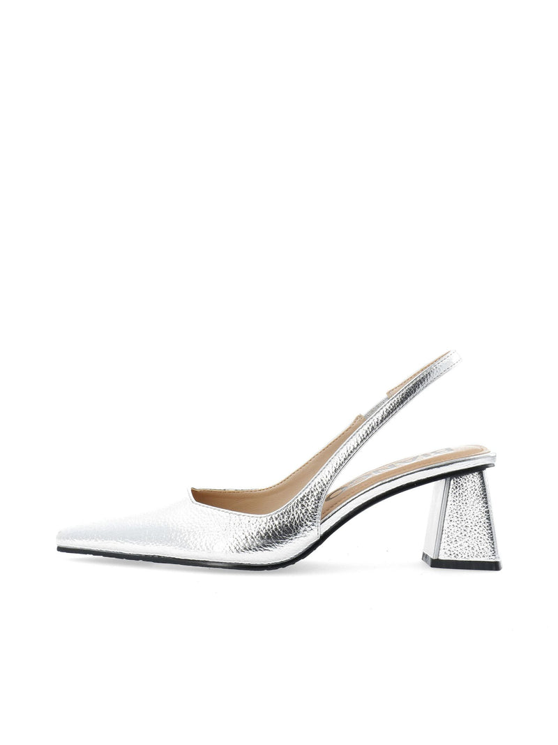 Biamaralyn Metallic Slingbacks