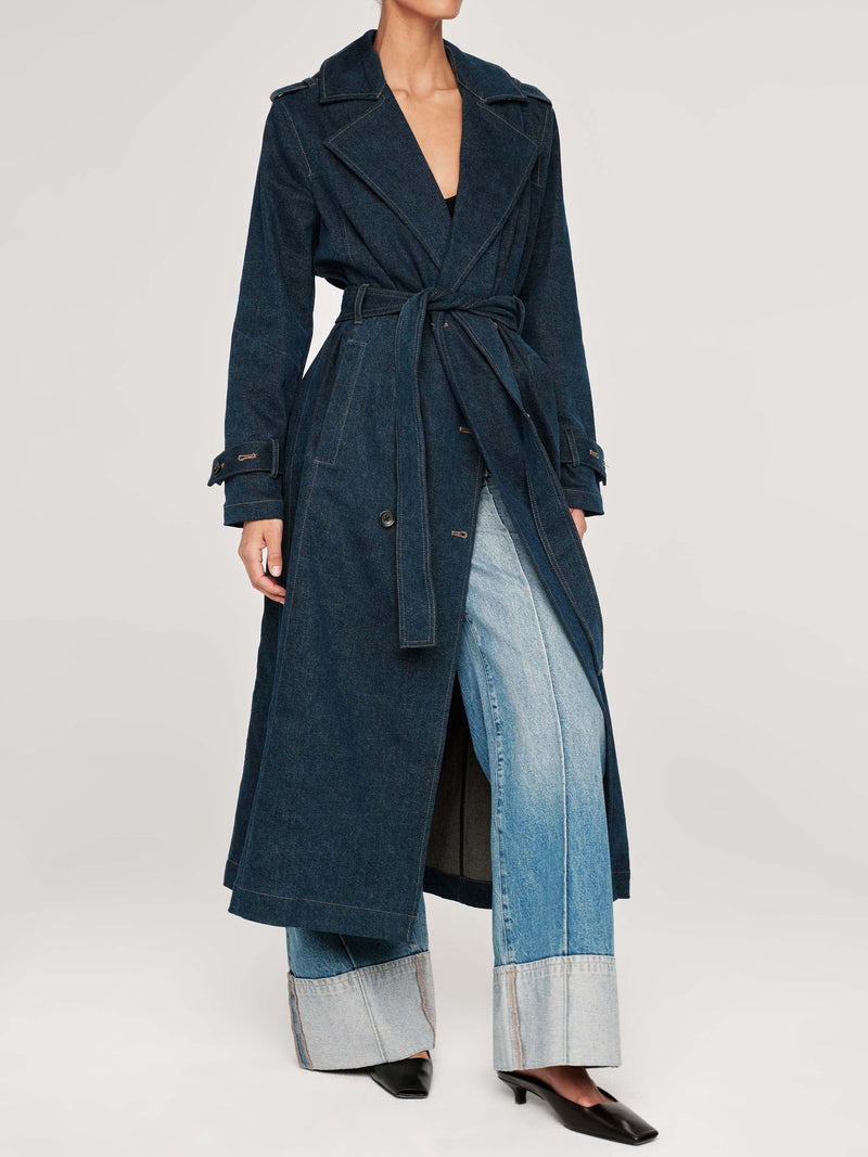 Trench Coat Dress in Cromer