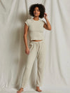 Leann Sweater Rib Straight Leg Pant