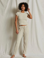 Leann Sweater Rib Straight Leg Pant