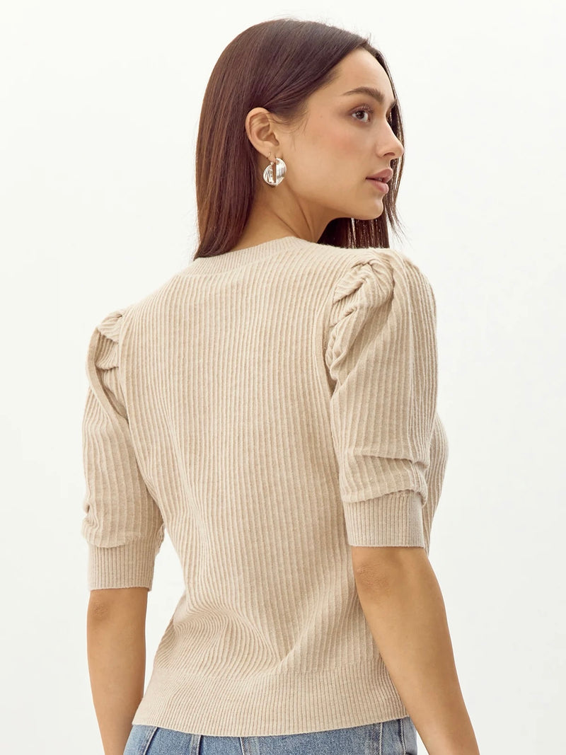 Ruiza Sweater Knit Top