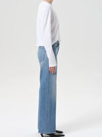 Harper Straight Jean in Forum (Stretch)