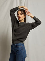 Ziggy Inside Out Sweatshirt in Vintage Black