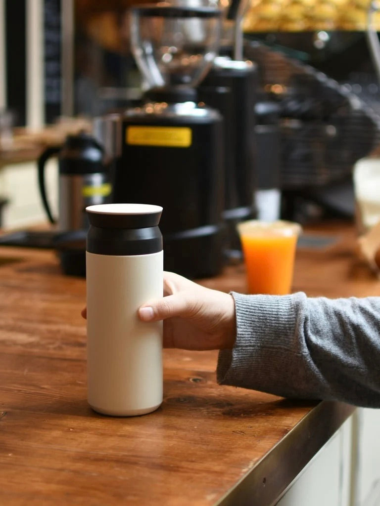 Medium Travel Tumbler in White
