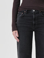 Harper Straight Jean in Hush (Stretch)