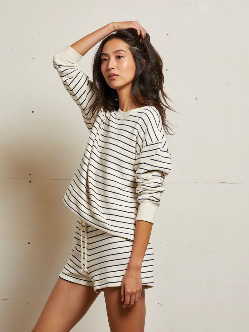 Tyler Pullover Stripe Sweatshirt