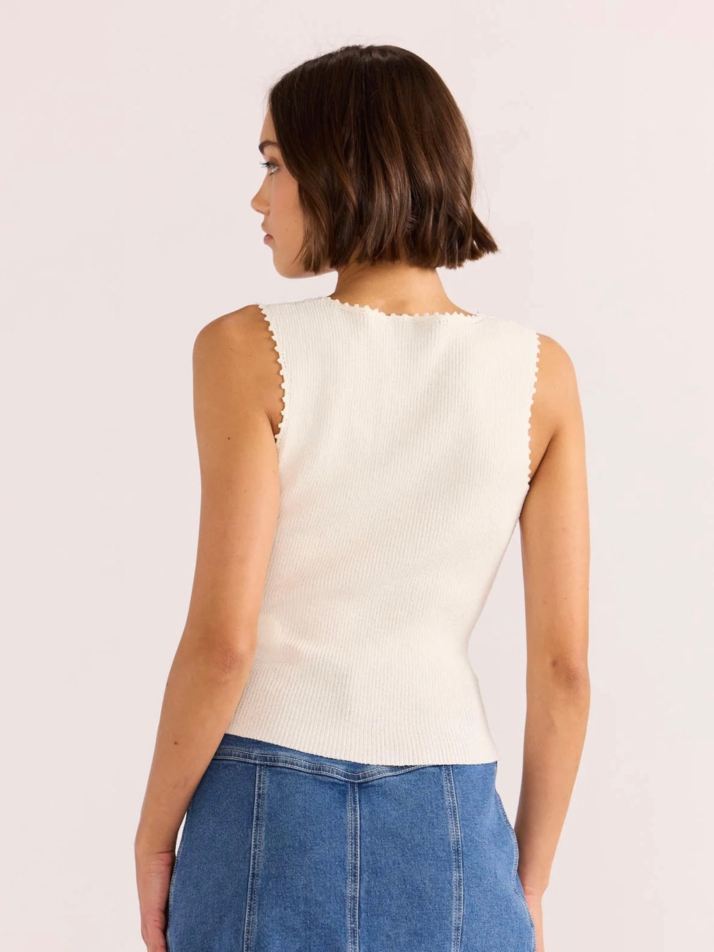 Isla Boucle Knit Tank