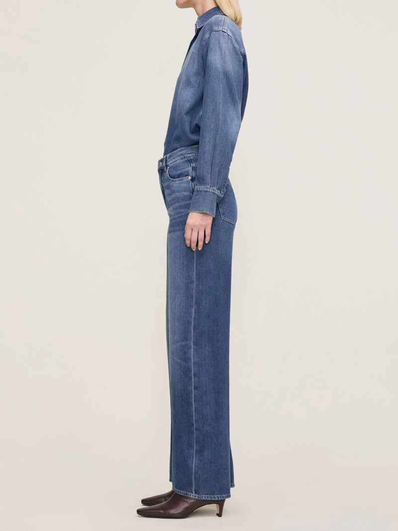 Hepburn Wide Leg in Delray