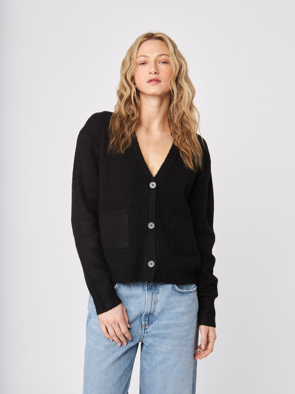 Braxton Cardigan in Caviar