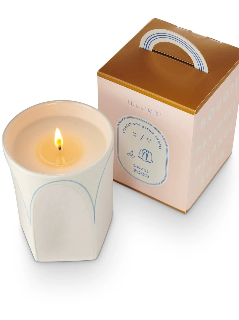 Angel Food Petite Boxed Ceramic Candle