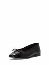 Arabesque Cap Toe Ballet Flat in Black