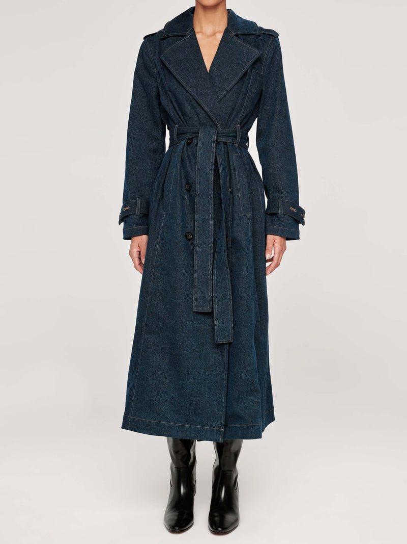 Trench Coat Dress in Cromer