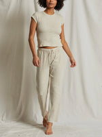 Leann Sweater Rib Straight Leg Pant