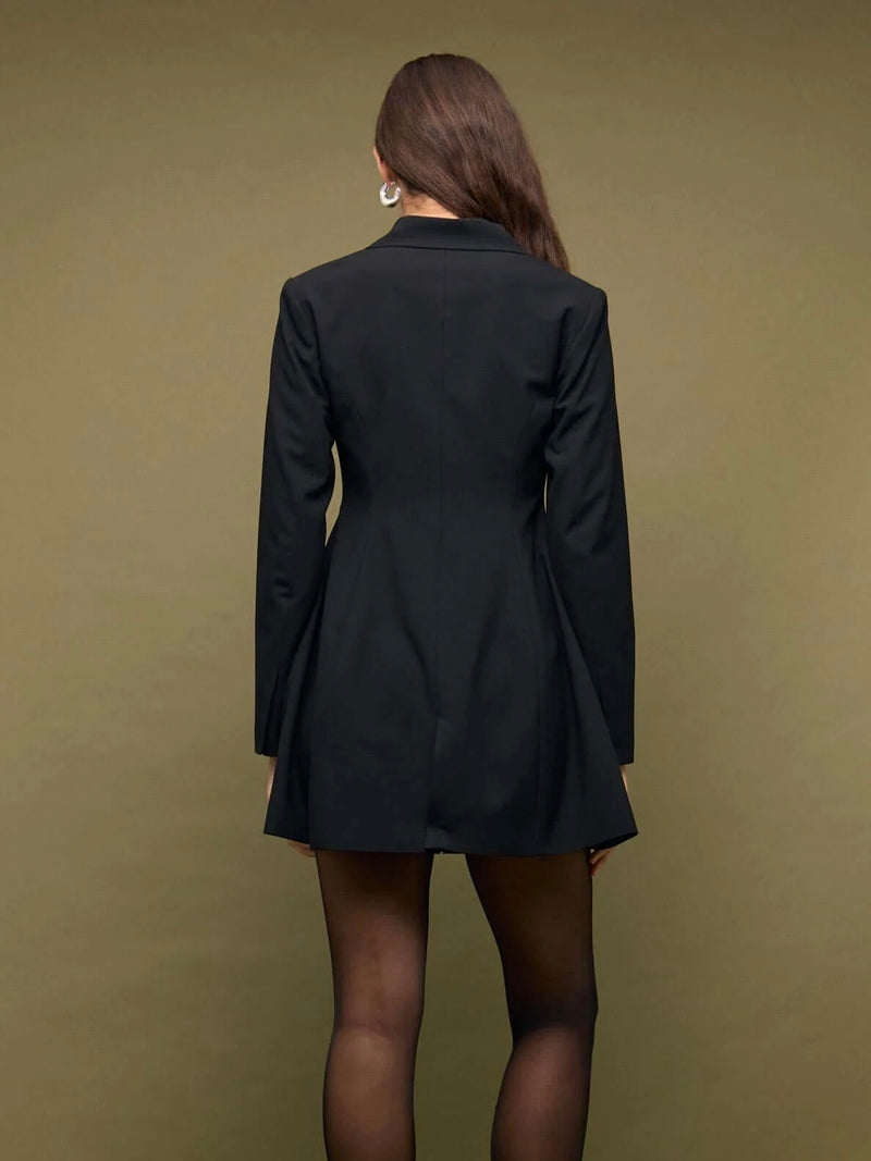 Hilda Buckle Blazer Dress
