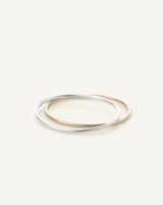 Dane Bangle Set in Two-Tone