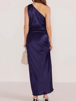 Lumina One Shoulder Midi Dress