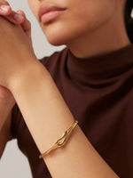 Lisieux Bangle in Gold