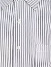 AM To PM Boyfriend Shirt in Eclipse Stripe