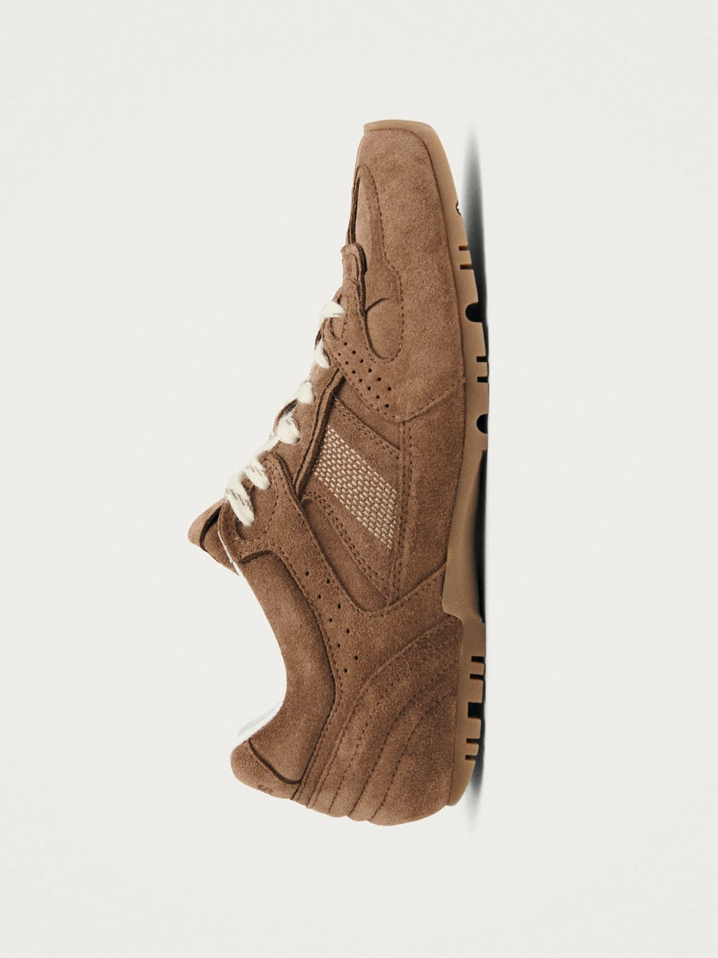 Suede Sneakers in Brown
