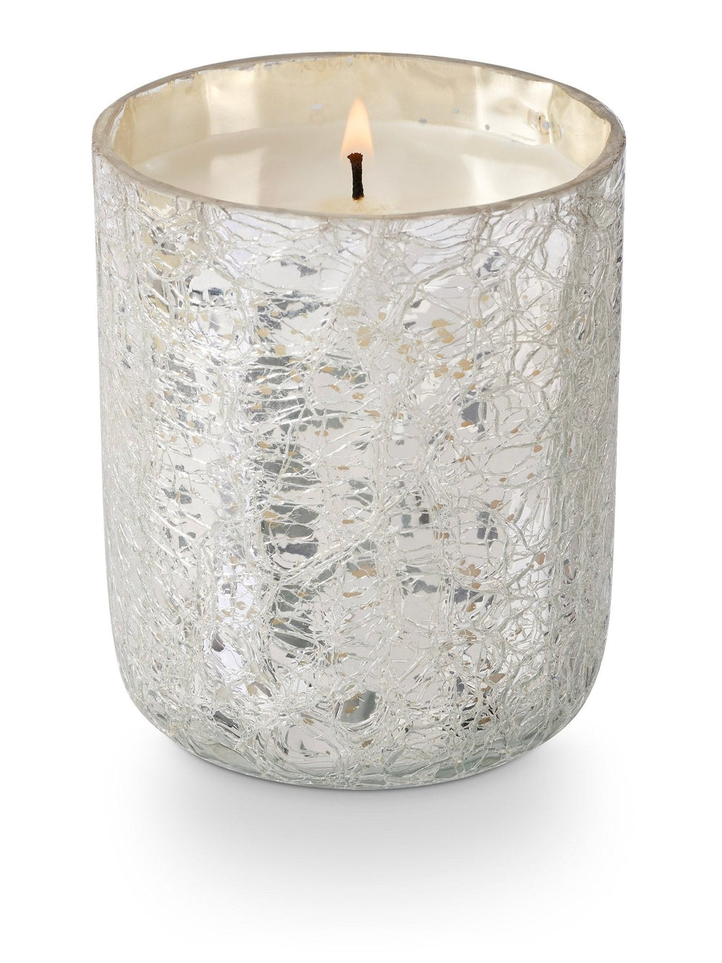 Balsam & Cedar Small Boxed Crackle Glass Candle