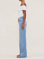 Hepburn Wide Leg in River Bank