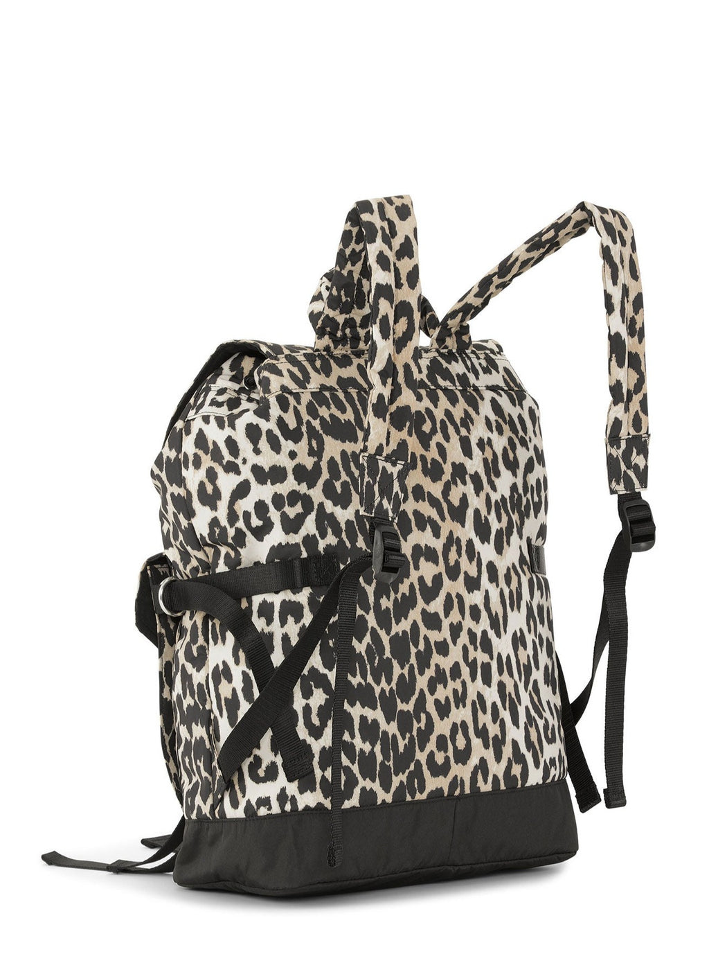 Recycled Tech Backpack in Leopard