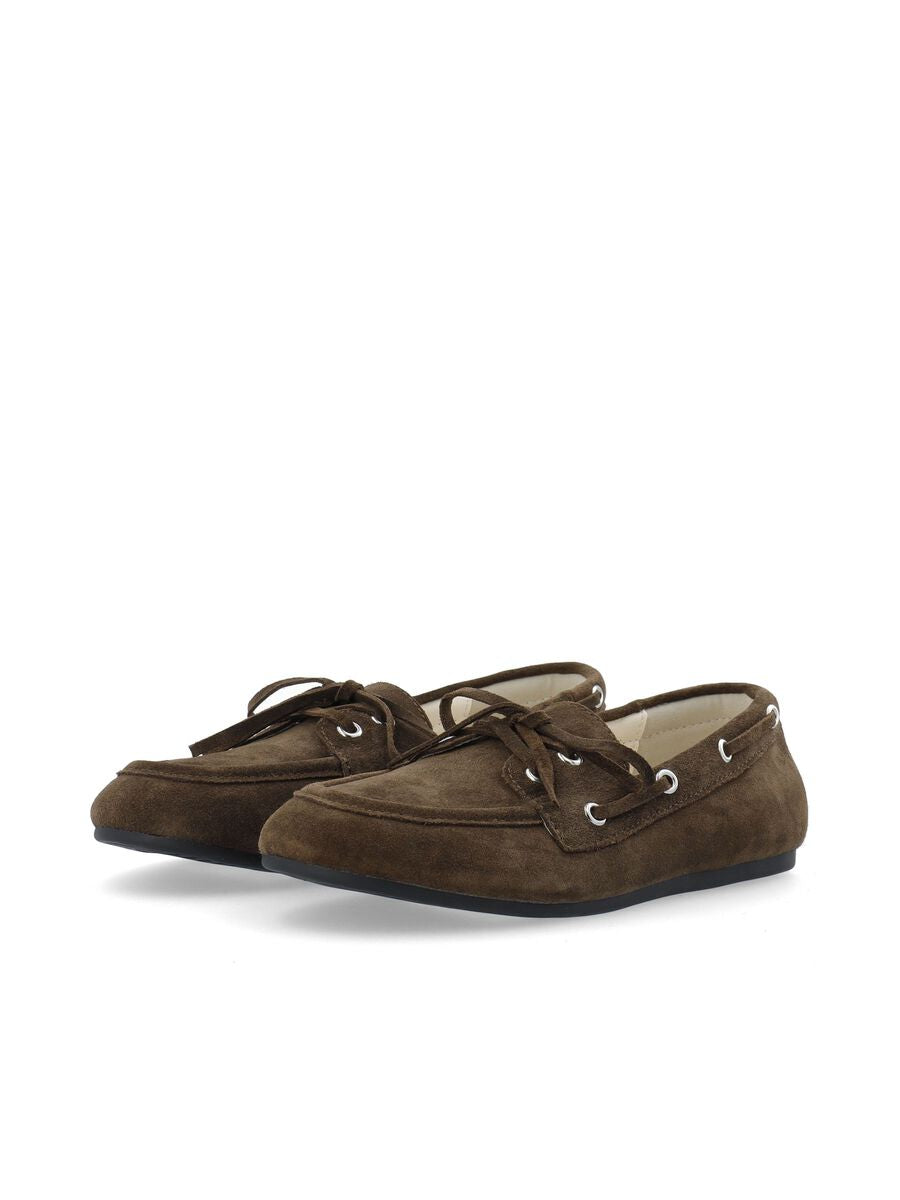 Biamarlene Suede Boat Shoe