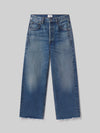 Ayla Raw Hem Crop in Chaya