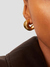 Chunky Doune Earrings in Gold