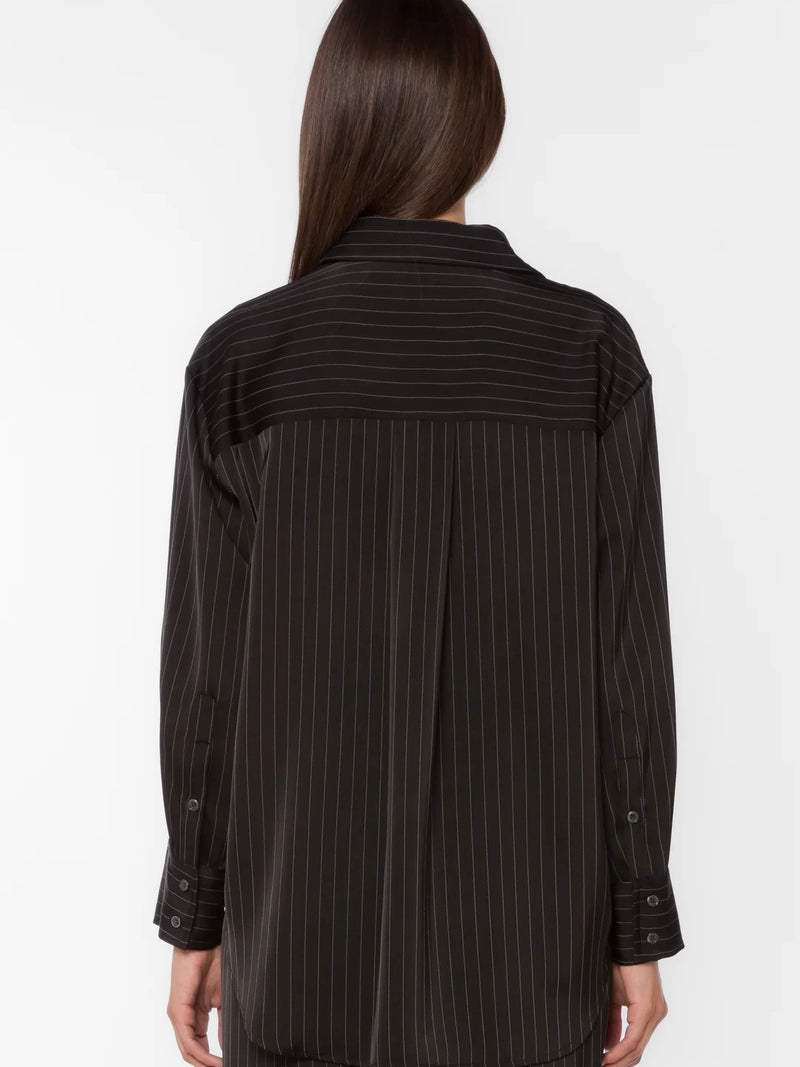 Sutton Pinstripe Button Up