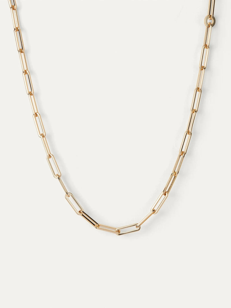 Andi Slim Necklace in Gold