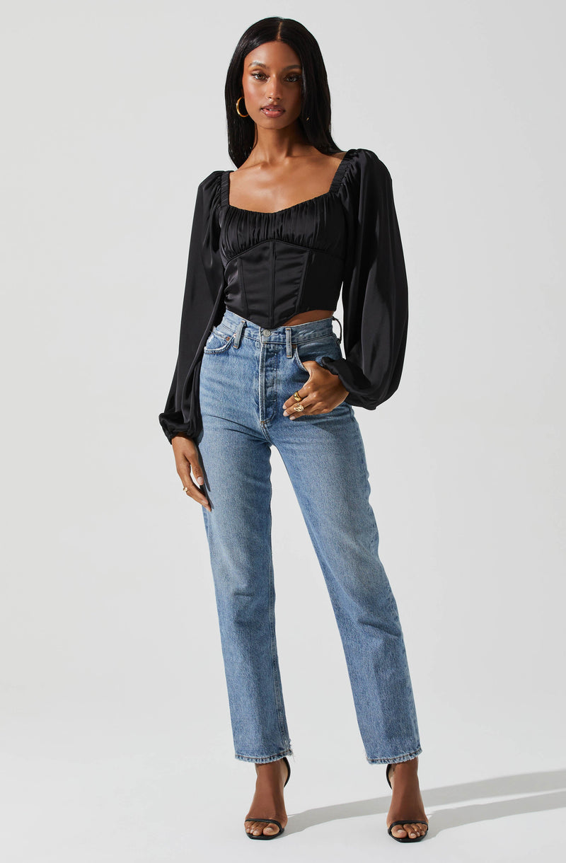 Penny Ruched Bust Top