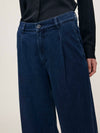Isabel Wide Leg in Rain Storm