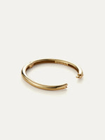 Gia Bangle in High Polish Gold