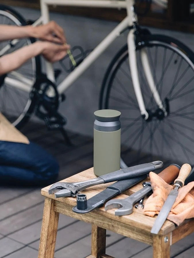 Small Travel Tumbler in Khaki