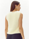 Angie Fuzzy Knit Top