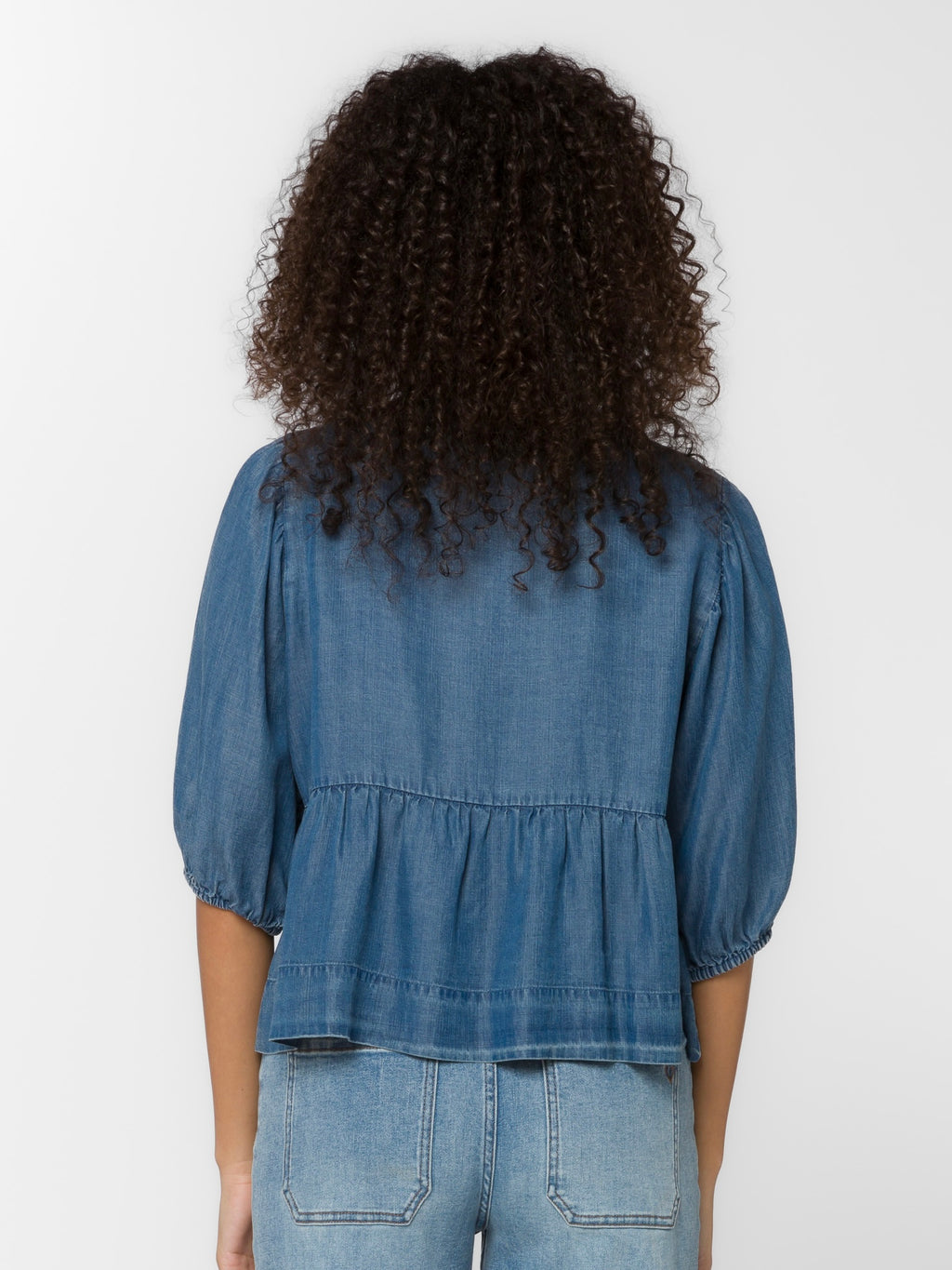 Lamont Puff Sleeve in Calva