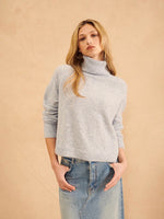 Emmett Turtleneck in Chambray