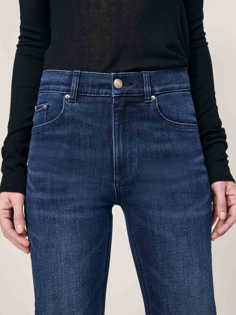 Patti Straight Leg in Blue Cave