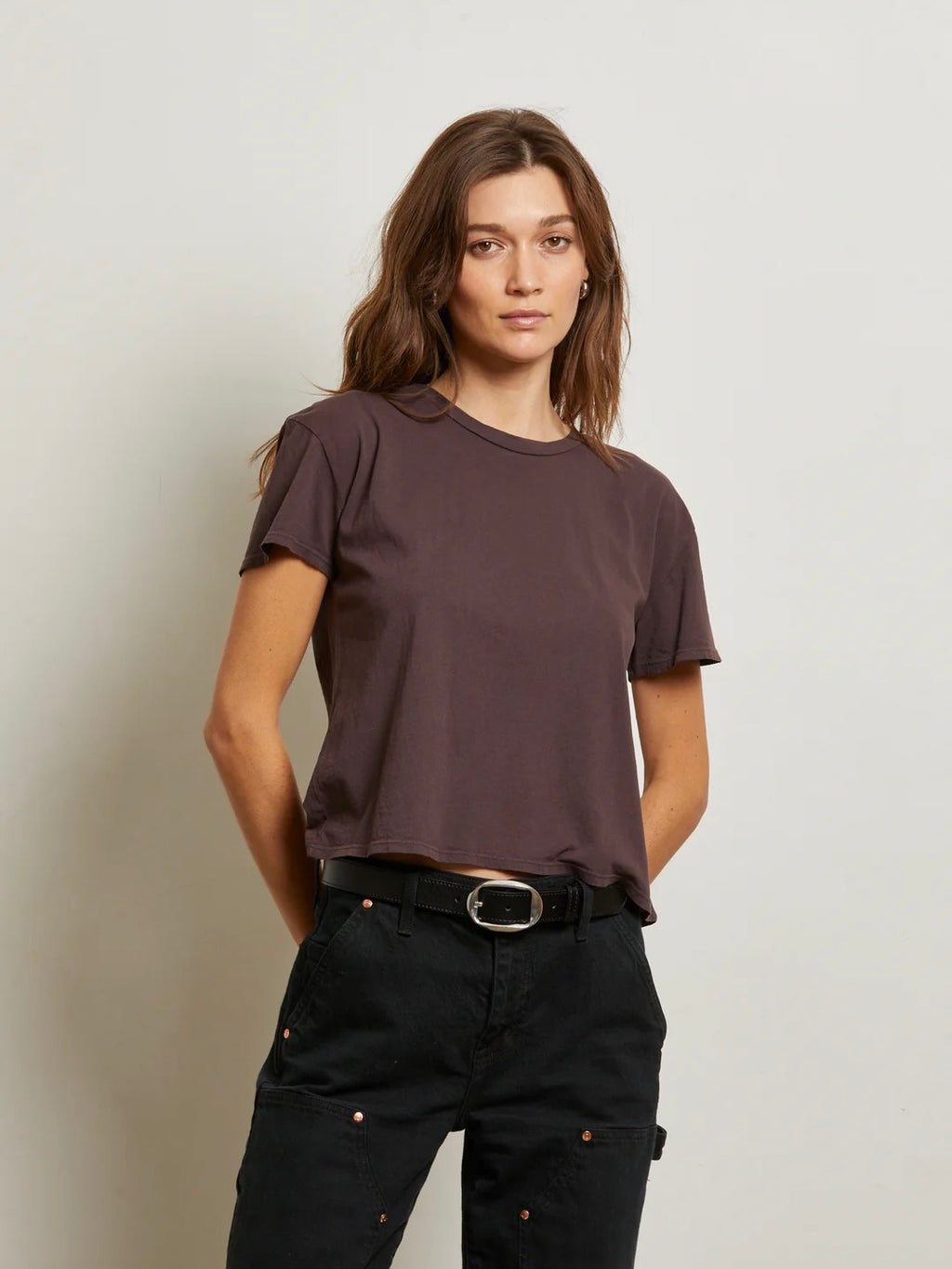 Harley Boxy Crew in Cocoa Powder