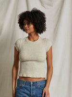 Monica Sweater Rib Tee