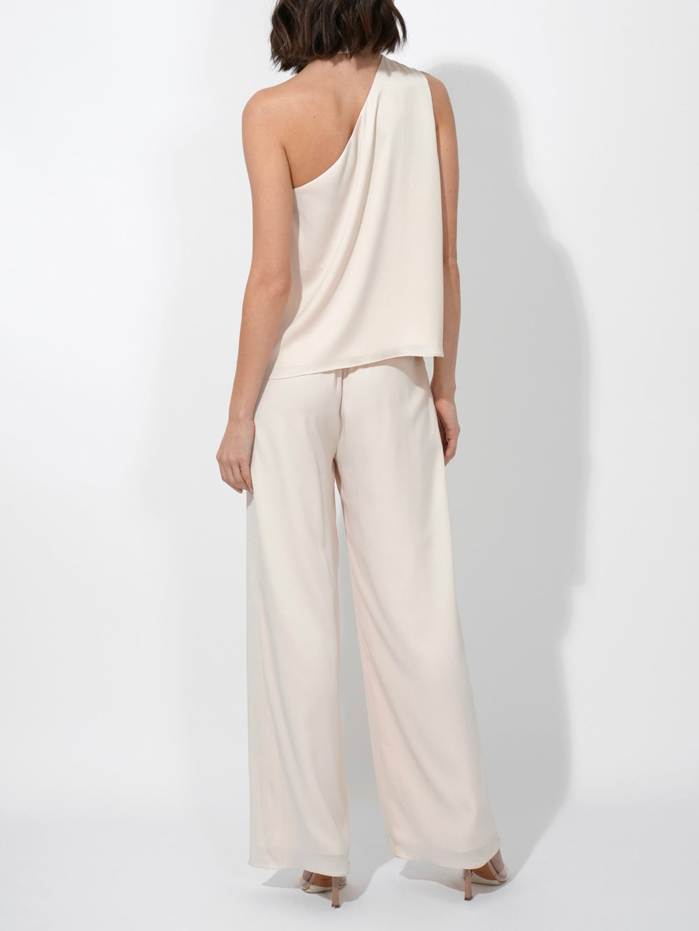 Lisette Scarf Top in Ecru