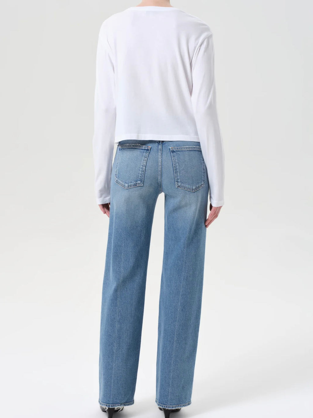 Harper Straight Jean in Forum (Stretch)