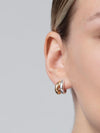 Mini Florence Earrings in Two-Tone