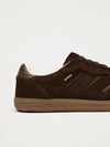 Rife Leather Sneakers in Brown