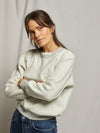 Ziggy Inside Out Sweatshirt in Heather Grey