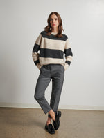 Austin Stripe Crew Knit