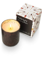 Midnight Pumpkin Small Boxed Crackle Glass Candle