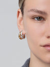 Florence Earrings in Two-Tone